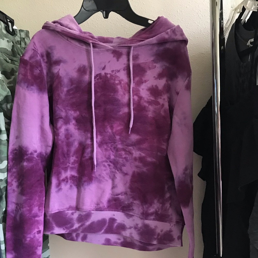Zine Purple Tie Dye Sweatshirt